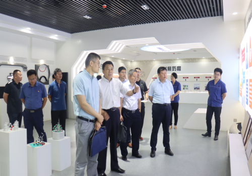 國家發(fā)展改革委領導一行蒞臨科華賽邦參觀考察